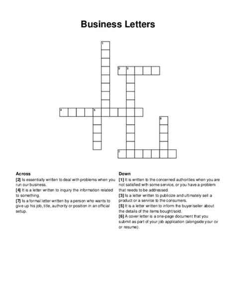 businesses crossword clue|business crossword clue 7 letters.